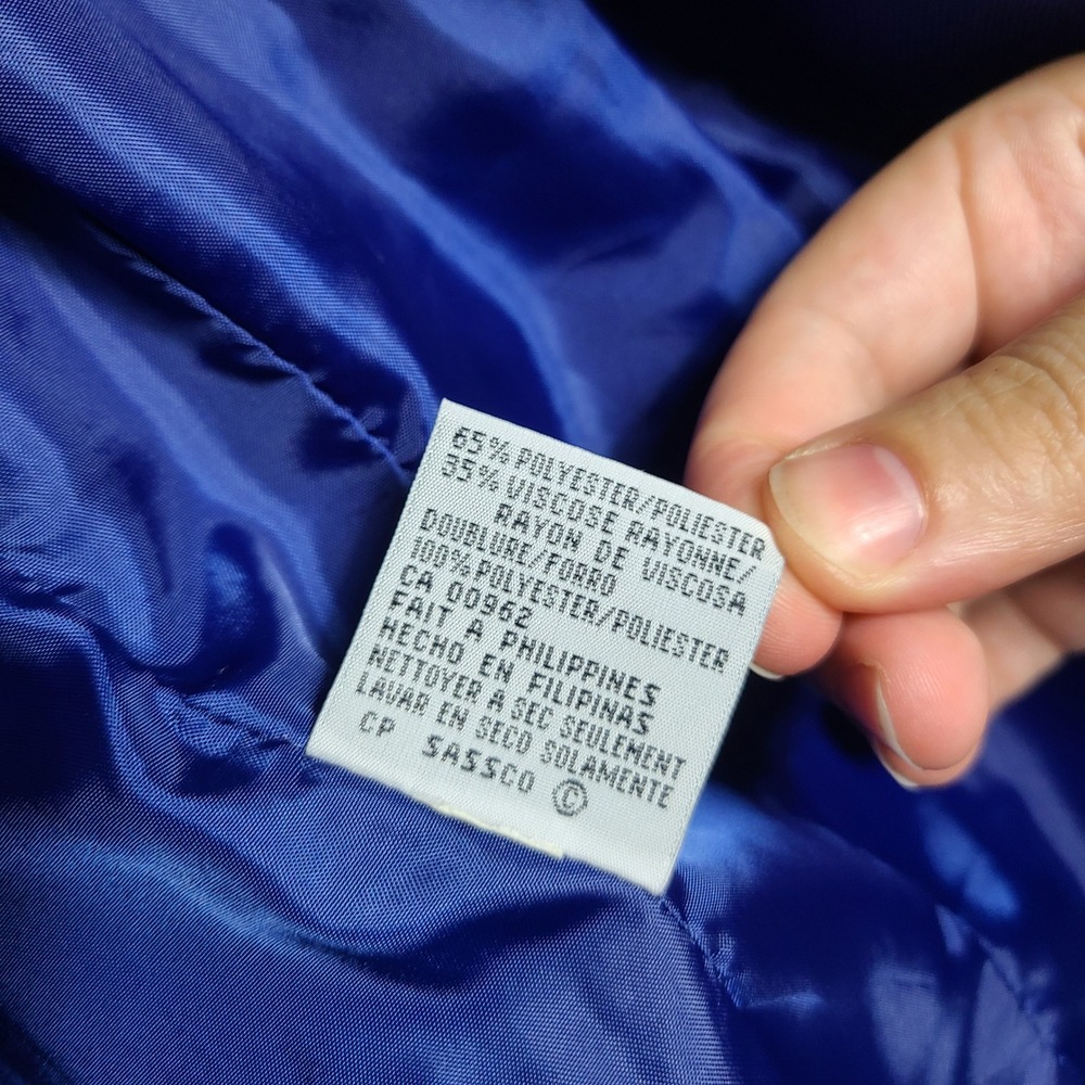 Le Suit Royal Blue Double Breasted Blazer Skirt Suit‎ 10P Office Career Formal - Picture 8 of 15